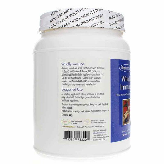 Wholly Immune Powder, ARG